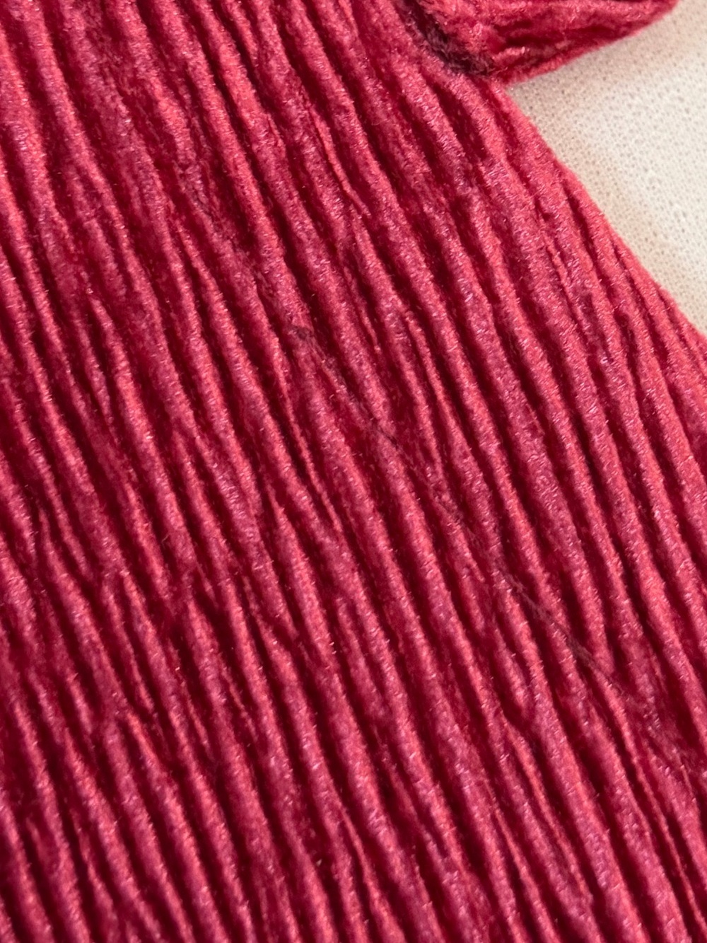 Ruby Rd. Long Sleeve Ruffle Cuff Top - Pink - Picture 4 of 7